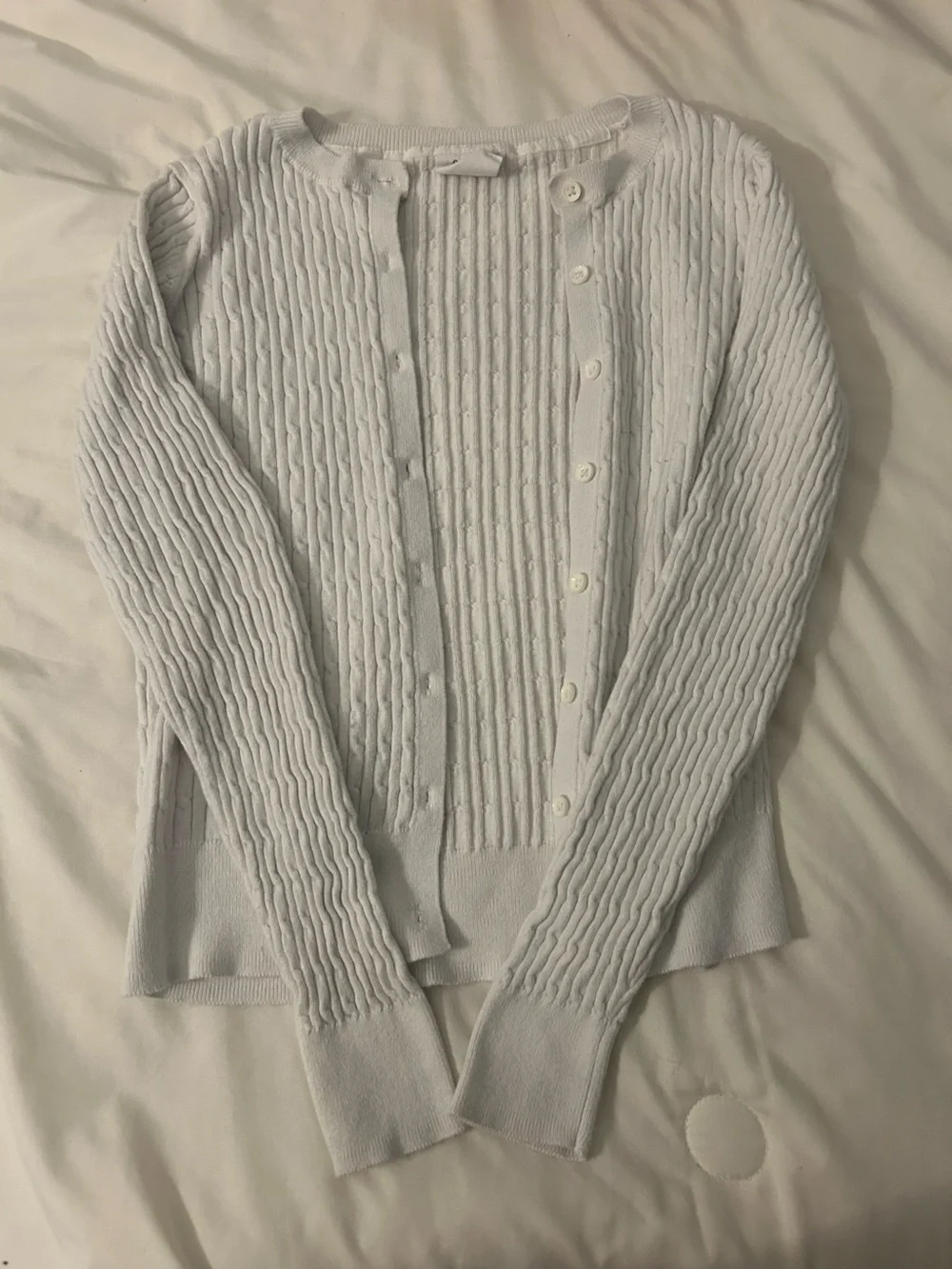 GAP Cable-Knit Button Cardigan